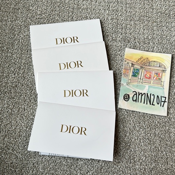 Dior Bags 4 Dior Receipt Holders Poshmark